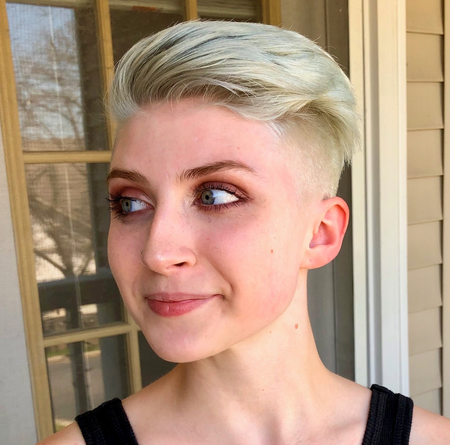 Pixie haircut